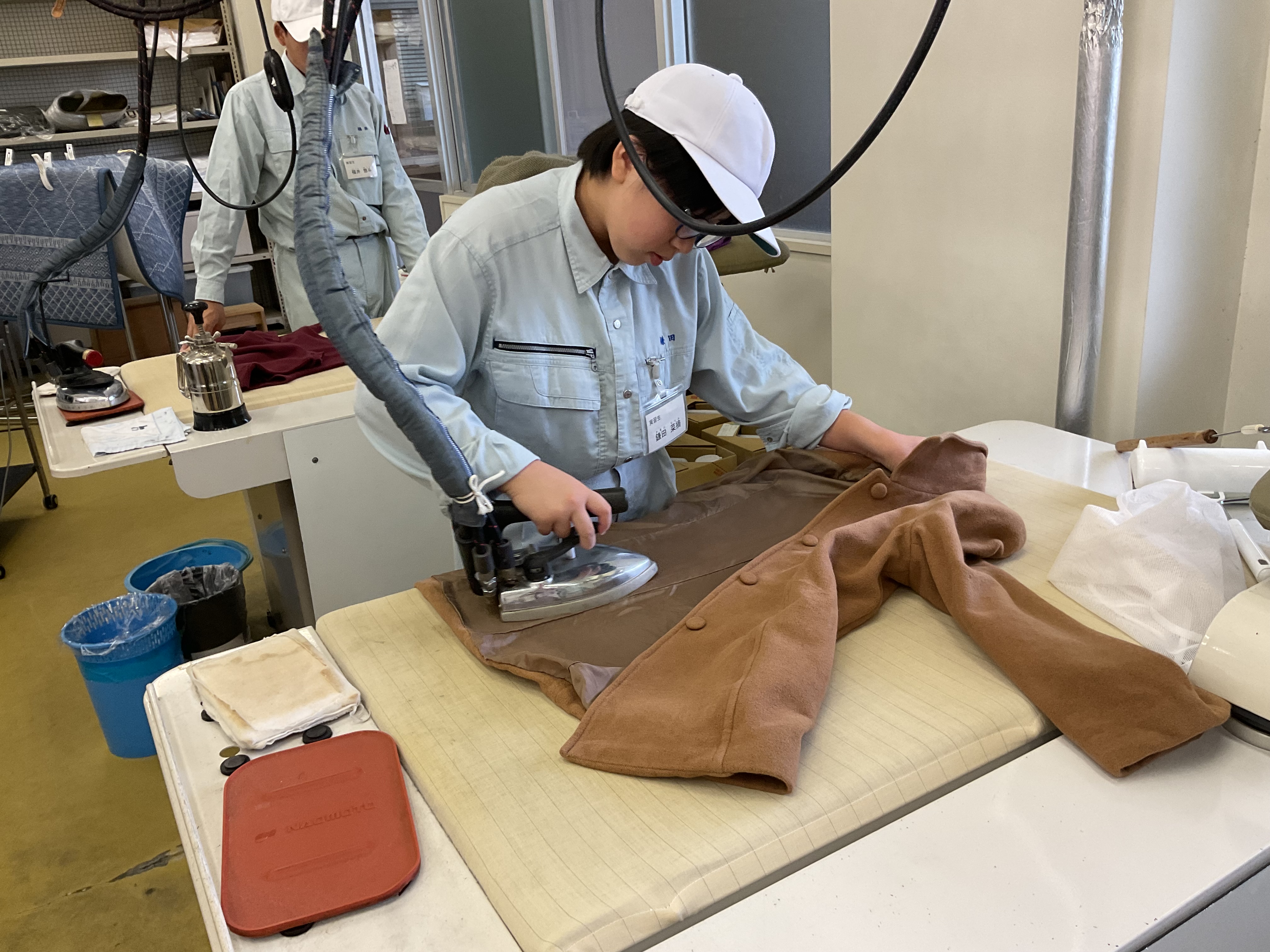 校内実習⑥(クリーニング)